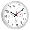 Foxtop Radio Wall Clock, Quartz Wall Clock with Temperature and