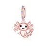 Tufeney Axolotl Bead Charm for Jewelry Making - 925 Sterling