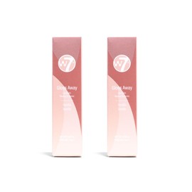 W7 Gloss Away Lip Balm - 2 Piece Set - Nourishing Lip Balm Formula With Shea Butter - Vanilla