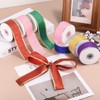 PATIKIL 20 Yards x 2" Christmas Ribbon, Metallic Wired Ribbon