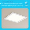 KastLite 3-Pack Custom Size White Goof Rings | Recessed Light