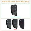 PIFOOG White Key Fob Cover Fit for GMC Yukon Chevy