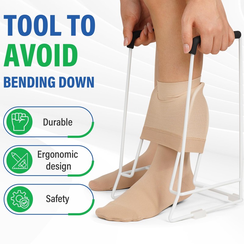 Compression Sock Aid Device, Stocking Donner Large Calf (18–20")