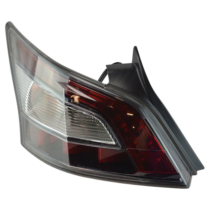 TRQ Left Outer Rear Tail Light Assembly Compatible with 2012-2014