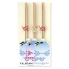 Large Open Fuji Mountain View Chopstick Rest, 祝箸 Set, 3