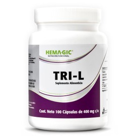 Tri Triptofano Puro 400 Triptófano Lisina Vitamina 100 Cápsulas Suplementos Alimenticios Aminoácidos Esenciales Rápida Acción