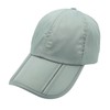 Uxcellmo Waterproof Quick-Drying Baseball Cap Foldable Sun Hat Unisex Man