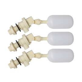 1/2 Float Valve 3 Pieces Cattle Waterer Ball Automatic Water Bowl Float Valve with Adjustable Arm for Livestock Water Tank