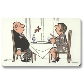 Loriot Breakfast Board 23 x 14 cm - 68065 "Rabbit" - This & That - Kitchen & Breakfast - Breakfast Board - Board