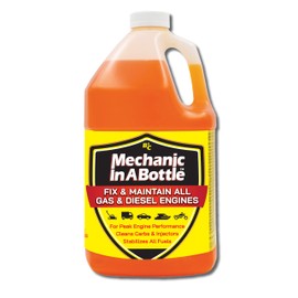 Mechanic in A Bottle Gas & Diesel Formula, Gallon Jug. 2-128-1