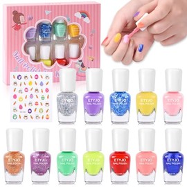 NO TÓXICO Y SEGURO el kit de esmalte de uñas no contiene químicos y es ecológico, completamente libre de formaldehído, benzofenona y metales pesados. 