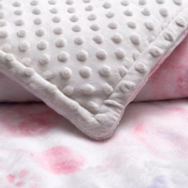 Chiqui Mundo Cobertor Para Bebe Premium Viajero Floral 2 Vistas 80 X 100