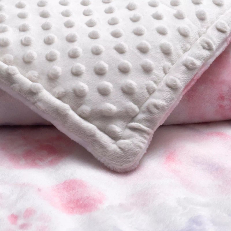 Chiqui Mundo Cobertor Para Bebe Premium Viajero Floral 2 Vistas
