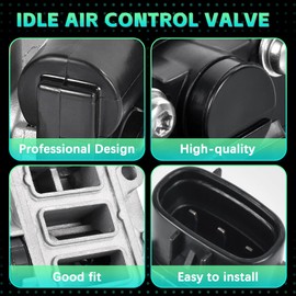 JALIAMTE 36460PAAL21 Idle Air Control Valve, IACV Idle Control Kits with Gasket AC271 Compatible with 1998 1999 2000 2001 2002 Honda Accord 2.3L EX LX SE AC4072 50524 IAC Valve