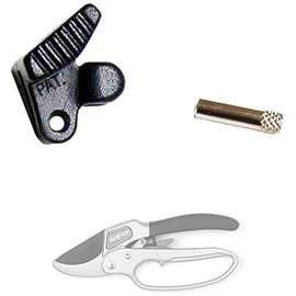MASTER GARTEN Master Locking Toggle Lock Black with Bolts / Original Replacement Part Ratchet Scissors Deluxe Item No. 00010 / XtremCut Rachet R1
