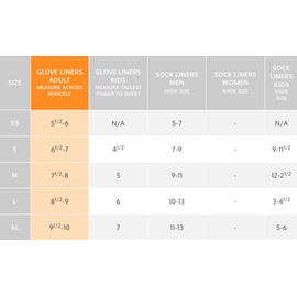 Terramar Adult Thermasilk Glove Liner