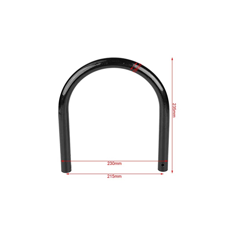 Acouto Motorcycle Rear Seat Hoop Metal Motorcycle Rear Seat Frame