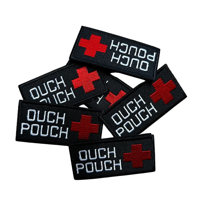 Polizeimemesshop - Ouch Pouch Medic Textile Patch - Emergency Service