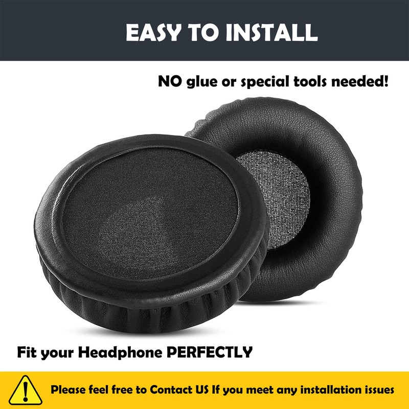 HTINDUSTRY Replacement Ear Pads Compatible with JBL Synchros E50, E50BT,