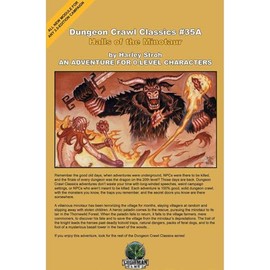 Dungeon Crawl Classics #35A Mini: Halls of the Minotaur (DCC DUNGEON CRAWL CLASSICS)