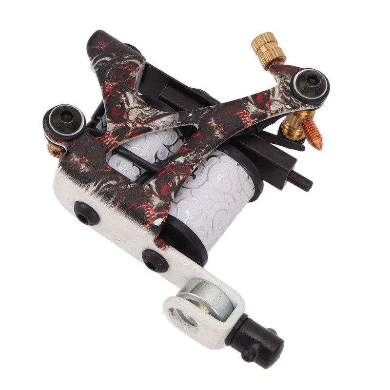 Tattoo Coil Machine 10 Wraps Lightweight Precise Liner Shader Stable