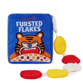 CHEWFFON Dog Toy, Dog Puzzle Toy, Snuffle Treat Dispensing Toys for Boredom, Interactive Dog Toys, Durable Hide and Seek Chew Nose Work Puppy Toy for Small, Medium and Large Dog (Flakes)