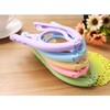 DSUSHU,Portable Travel Folding Hangers, Set of 10, Magic Non-Slip Plastic