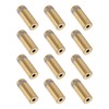 12Pcs Standoff Screws Stainless Steel Electroplated Brushed Gold Advertising Nails