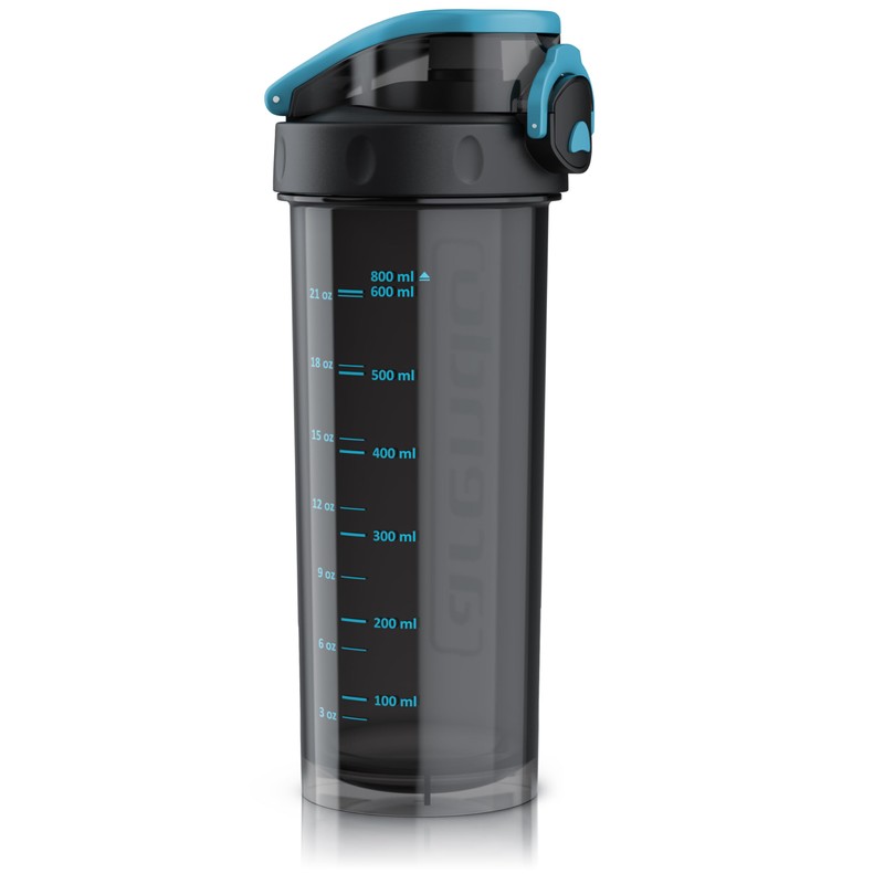 arendo Protein Shaker Bottle, BPA-Free with Mixball, 800ml, Leakproof, Perfect