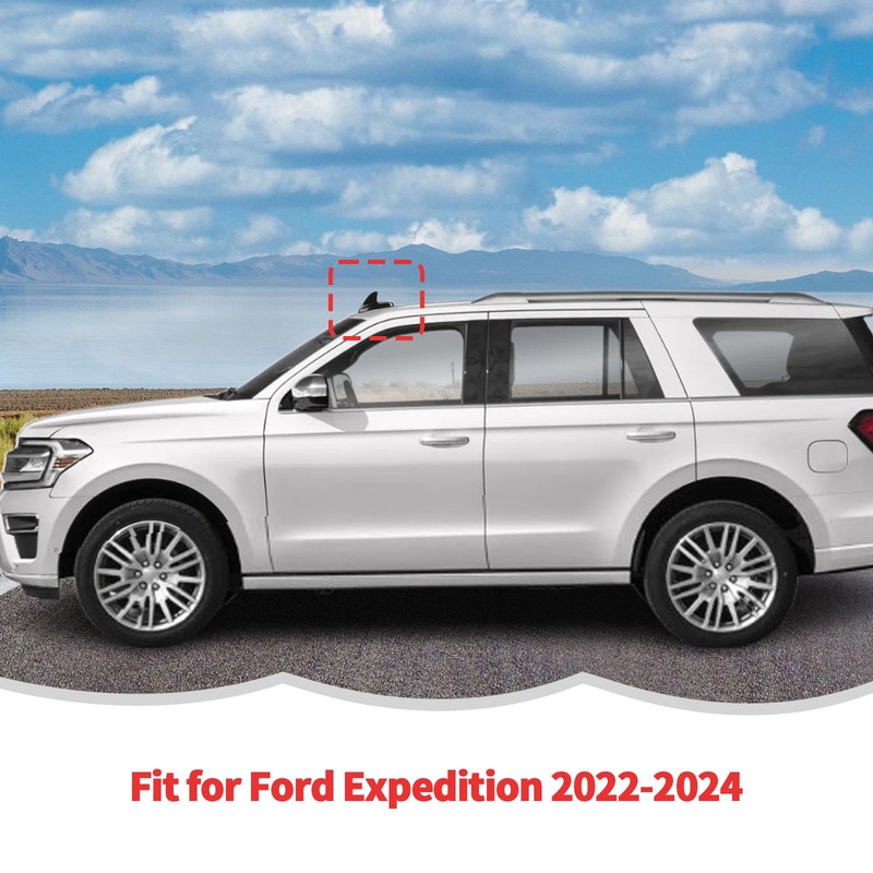 RT-TCZ Roof Antenna Cover Trim Decoration Exterior Accessories for Ford