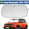 Unbranded For Jeep Renegade 2015-2025 SUV Windshield Sun Shade UV