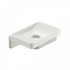 Bathroom Accessories Genesis Soap Rectangular Pedestal satin