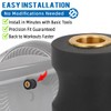 Replacement Roller Wheels for Eclipse 1100HR/A Elliptical - Enhanced PU