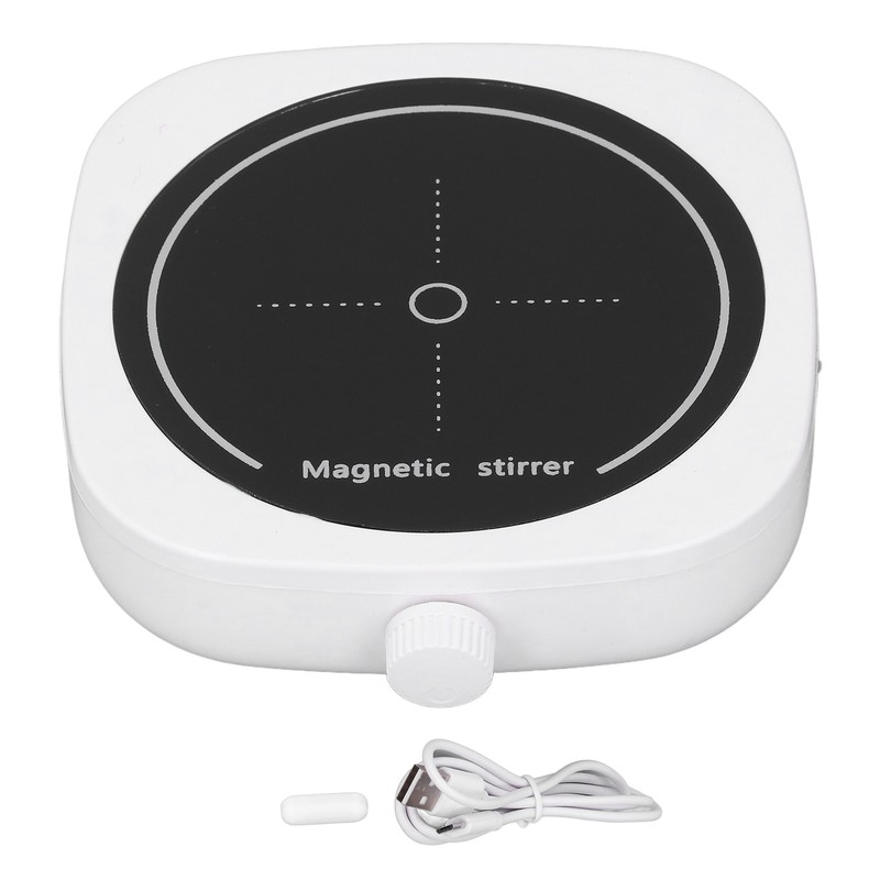 Magnetic Stirrer Silent Mini USB Magnetic Liquid Mixer for Brewing