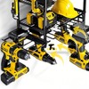 4 Layer Power Tool Organizer Wall Mount, Heavy-Duty Tools Holder