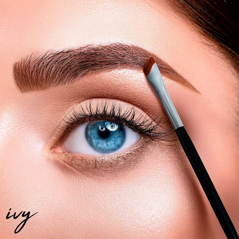 Polvo de Cejas Duo IVY | Terminado mate y natural,