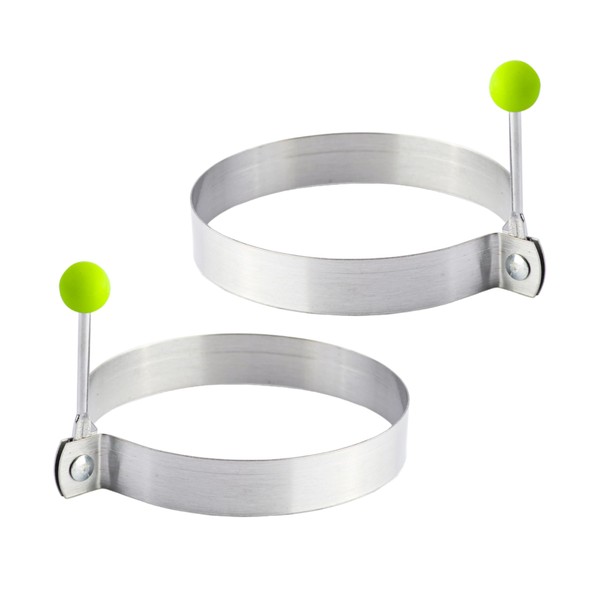 Egg Rings for Frying Eggs for Breakfast - Round Egg