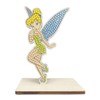 CRYSTAL ART Peter Pan Tinkerbell Complete Diamond Collectable Wooden Figure