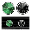 Dickno 2 PCS Stick on Dashboard Car Clock, Mini Tiny