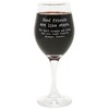 Funny Guy Mugs Good Friends Are Like Stars Wine Glass,