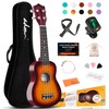 ADM Ukulele for Beginners Hawaiian Wood Ukelele Kit for Kids