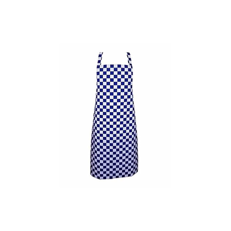 IBEX Polycotton Butcher Bib Aprons without Pocket, Professional Home Kitchen