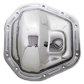 For 66-Up Dodge Ford Dana 60 Chrome Steel Front Rear Differential Cover 10 Bolt