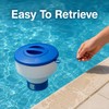 Floating Pool Chlorine Tablet Dispenser for Water Care – Adjustable