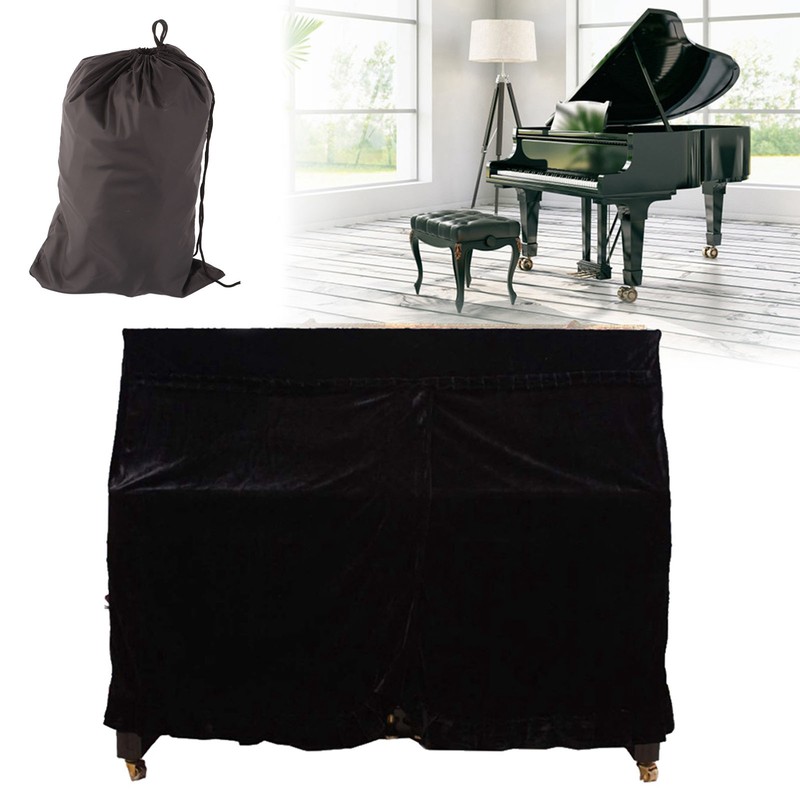 Full Upright Piano Cover Dust Sun Guard Waterproof Cloth Electrical