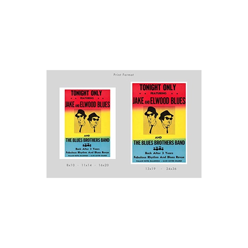 The Blues Brother - Concert Poster print (8”x10”)