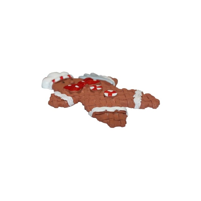 Christmas Tree Decorations Gingerbread Polyresin Hanging Ornament (Gingerbread Man 6014)
