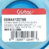 Cristar 2ct NWT Cristar SKY BLUE Lexington Water Goblets Footed
