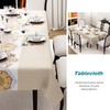 Rectangular Waterproof PVC Tablecloth, Tablecloth for Dining Room, Garden, Party,