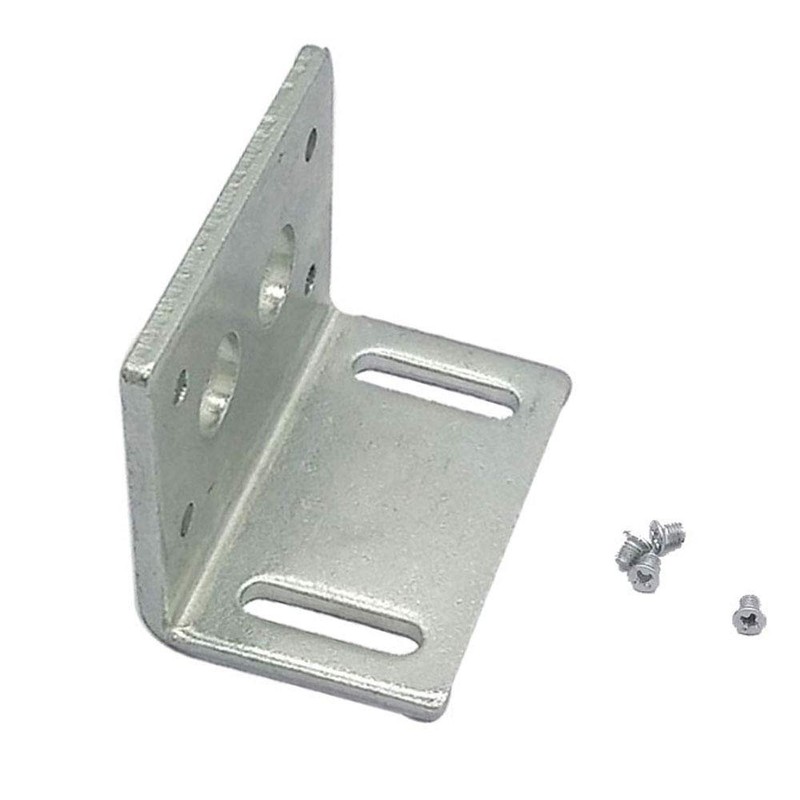 Bling Smart L Bracket, Metal Bracket, Fixed DC Motor (Silver